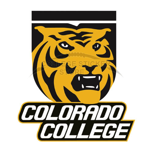 Customs Colorado College Tigers Iron-on Transfers (Wall Stickers)NO.4173
